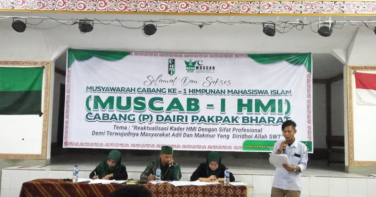 HMI purwokerto kota Gelar Musyawarah Cabang